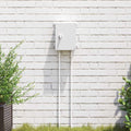vidaXL Steuerungsschrank Grau 25 x 13 x 24 cm ABS Kunststoff