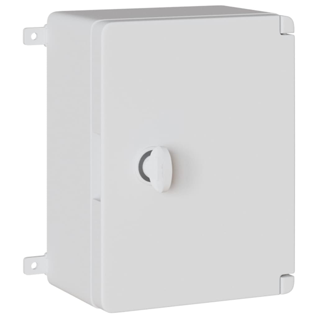 vidaXL Steuerungsschrank Grau 25 x 13 x 24 cm ABS Kunststoff