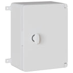 vidaXL Steuerungsschrank Grau 25 x 13 x 24 cm ABS Kunststoff