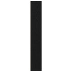 vidaXL Bücherregal Schwarz Eichen-Optik 80x30x189 cm Holzwerkstoff