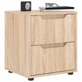 vidaXL Nachttisch VISNES Sonoma-Eiche 45x40x50 cm Holzwerkstoff
