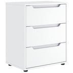 vidaXL Sideboard VISNES Weiß 60x40x73 cm Holzwerkstoff