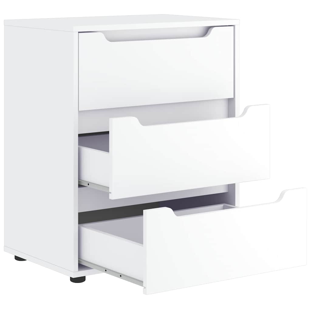 vidaXL Sideboard VISNES Weiß 60x40x73 cm Holzwerkstoff