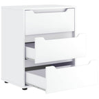 vidaXL Sideboard VISNES Weiß 60x40x73 cm Holzwerkstoff