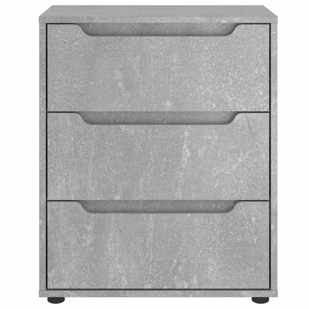 vidaXL Sideboard VISNES Betongrau 60x40x73 cm Holzwerkstoff