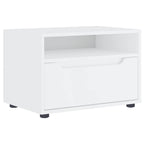 vidaXL TV-Schrank VISNES Weiß 60x40x38 cm Holzwerkstoff