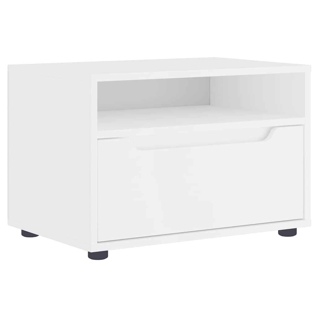 vidaXL TV-Schrank VISNES Weiß 60x40x38 cm Holzwerkstoff
