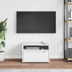 vidaXL TV-Schrank VISNES Weiß 60x40x38 cm Holzwerkstoff