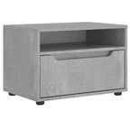 vidaXL TV-Schrank VISNES Betongrau 60x40x38 cm Holzwerkstoff