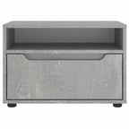 vidaXL TV-Schrank VISNES Betongrau 60x40x38 cm Holzwerkstoff