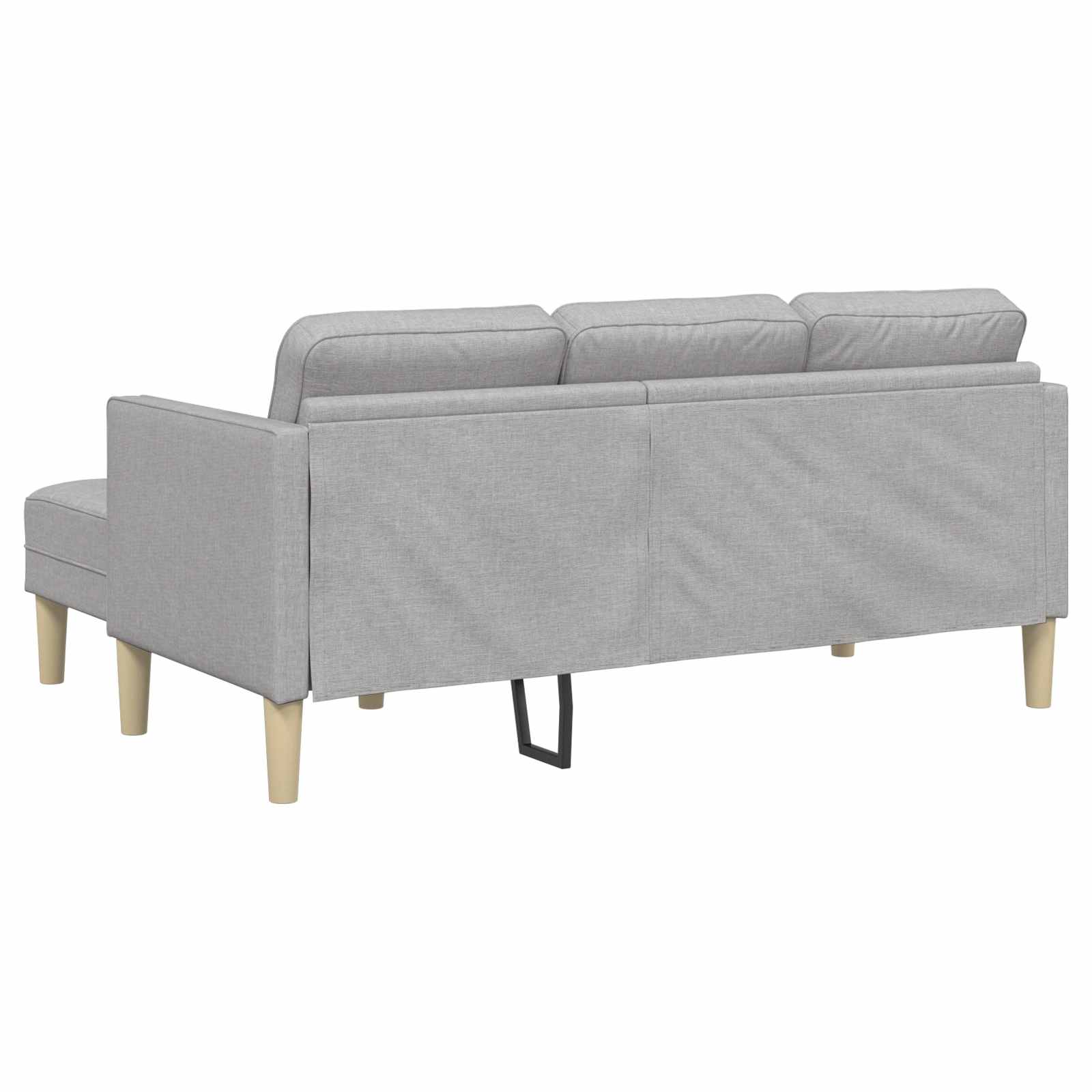 vidaXL Sofa Set Wolkengrau 173 x 131 x 67 cm Polyester