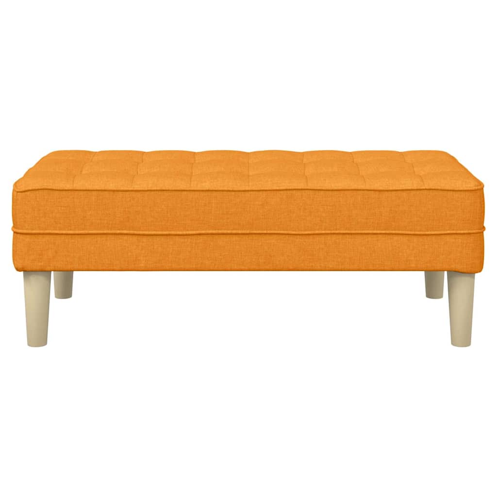 vidaXL Bank mit Kissen Dunkelgelb 113 x 57 x 39 cm Stoff