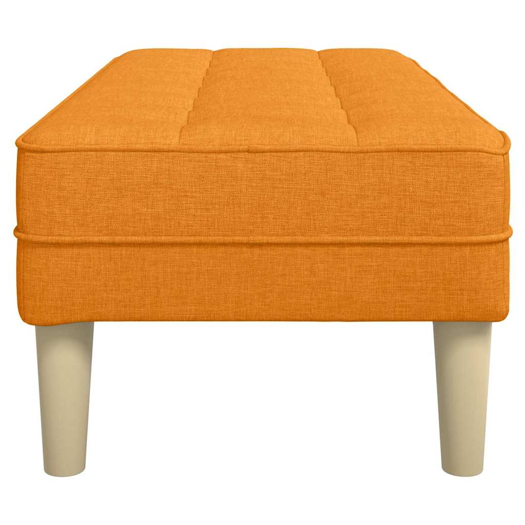 vidaXL Bank mit Kissen Dunkelgelb 113 x 57 x 39 cm Stoff