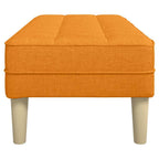 vidaXL Bank mit Kissen Dunkelgelb 113 x 57 x 39 cm Stoff
