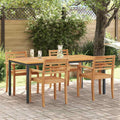 vidaXL Tisch für Outdoor Natürlich und Schwarz 80 x 35 x 75 cm
