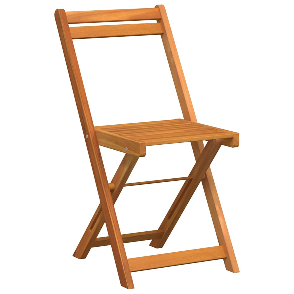 vidaXL Bistrogarnitur 5 pcs Öl-Natur Massivholz Akazie