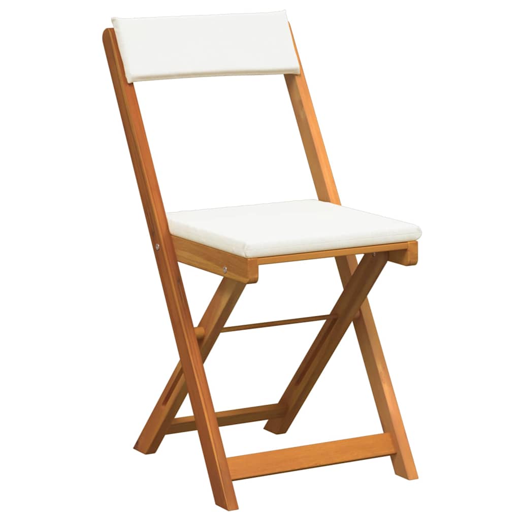 vidaXL Bistrogarnitur mit Kissen 5 pcs Öl-Natur Massivholz Akazie