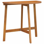 vidaXL Bistrogarnitur 3 pcs Öl-Natur Massivholz Akazie