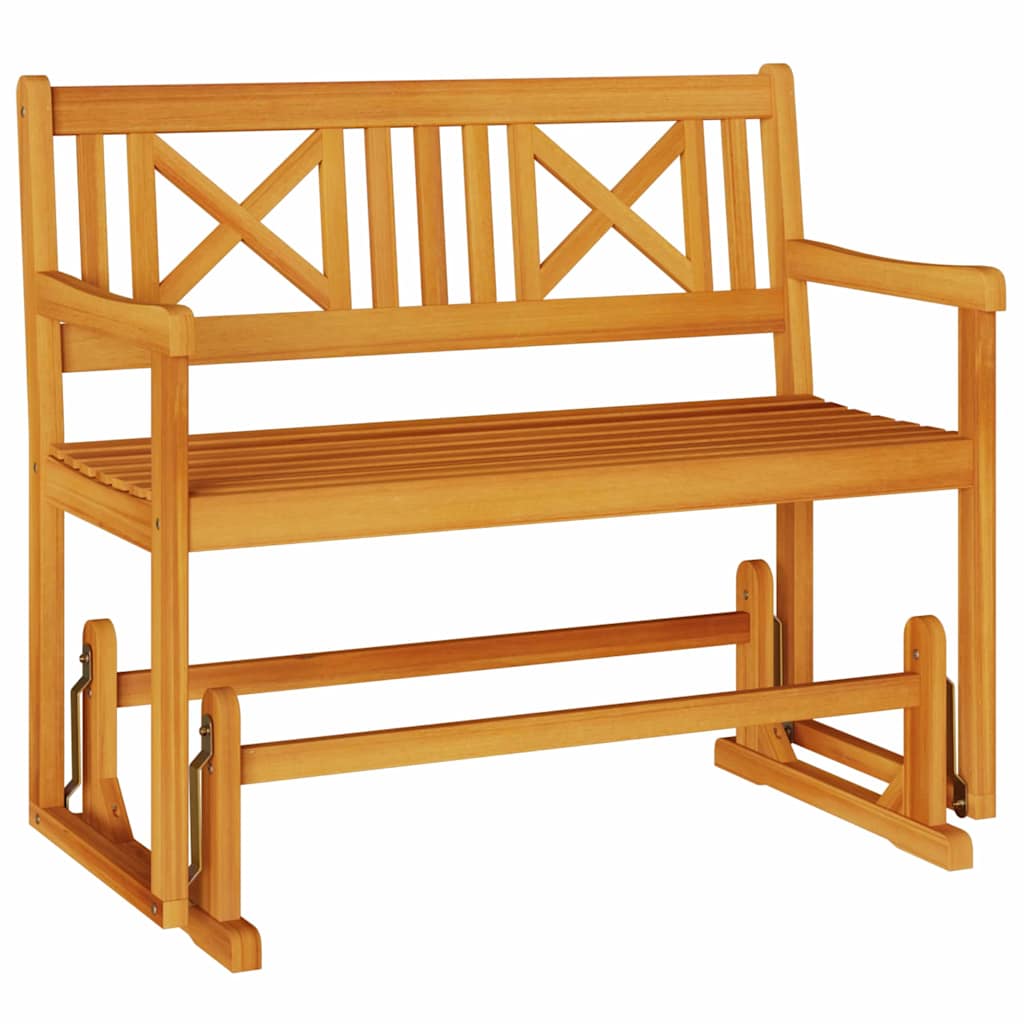 vidaXL Garten Schaukeltbank Natur 110 x 59 x 97 cm Massivholz Akazie