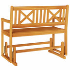 vidaXL Garten Schaukeltbank Natur 110 x 59 x 97 cm Massivholz Akazie