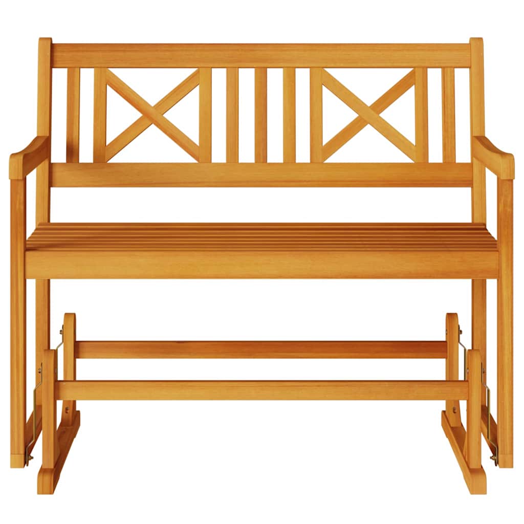 vidaXL Garten Schaukeltbank Natur 110 x 59 x 97 cm Massivholz Akazie
