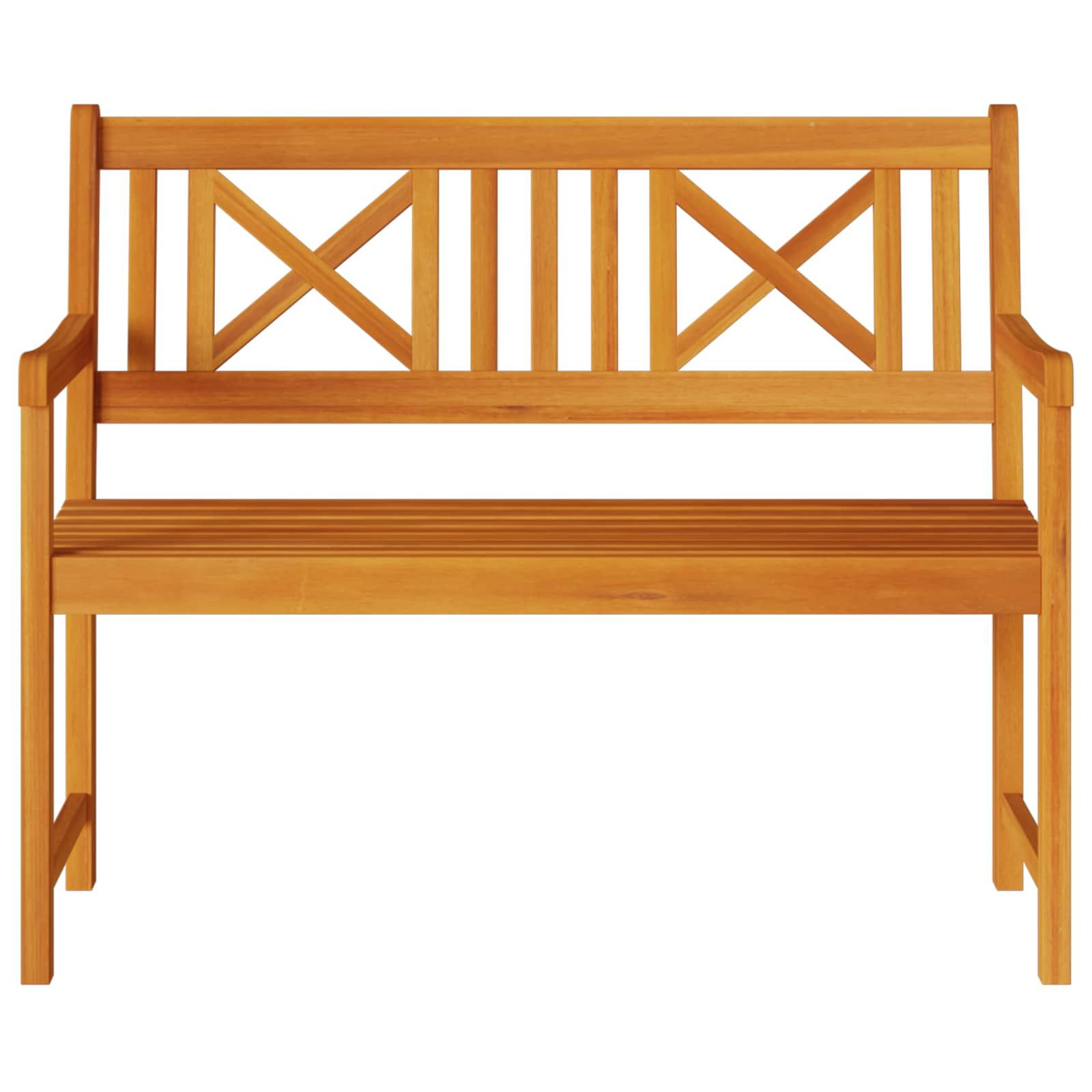 vidaXL Bank Outdoor Natur 110 x 56 x 90 cm Massivholz Akazie