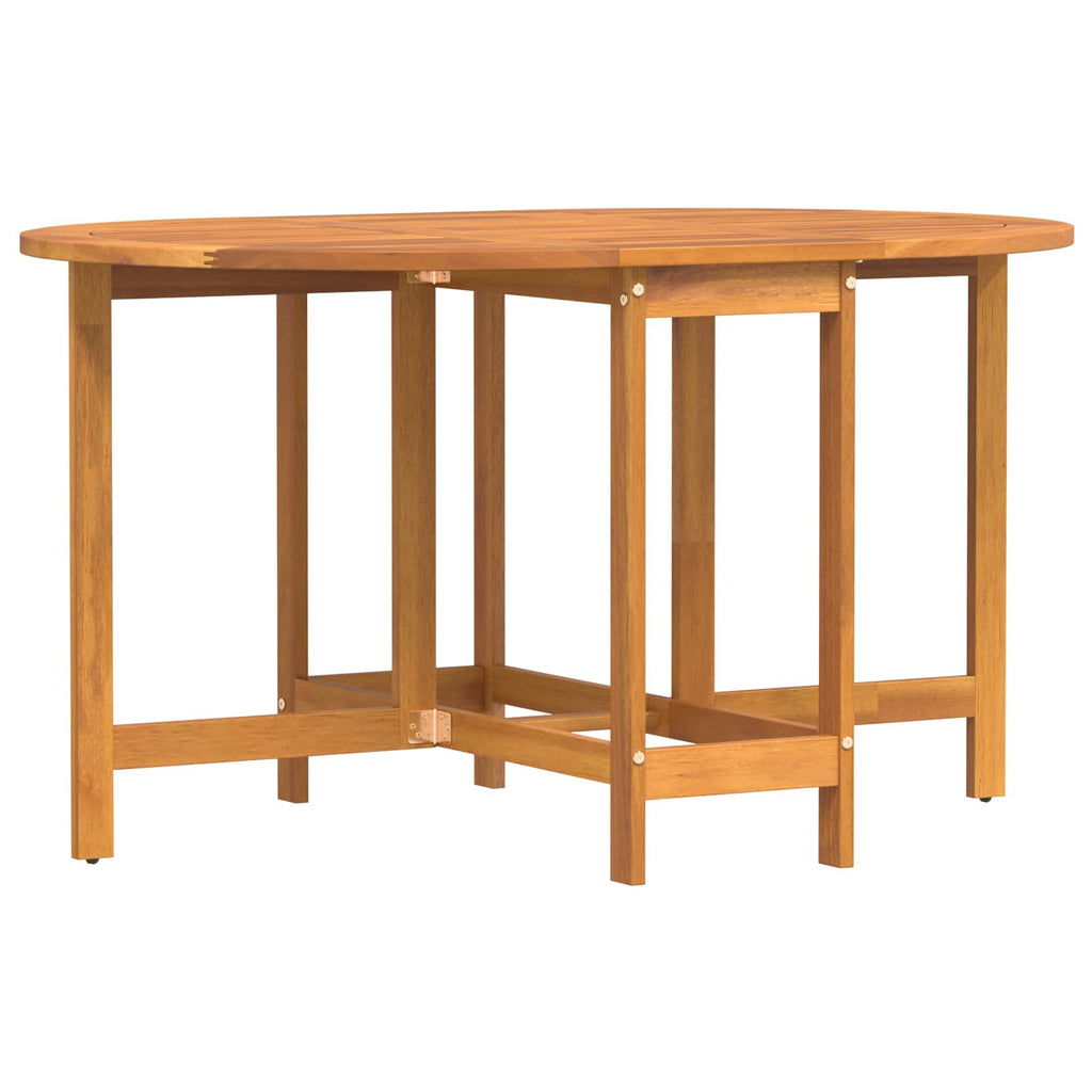 vidaXL Gartentisch Braun 110 x 60 x 72 cm Massivholz Akazie
