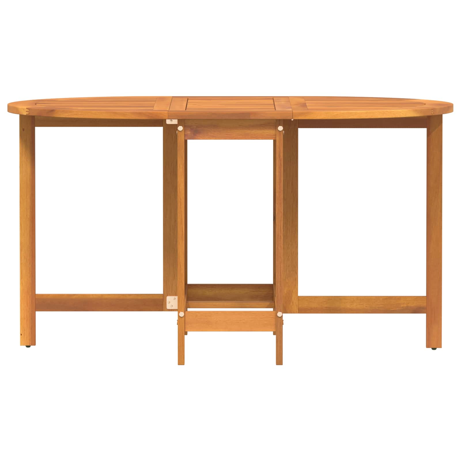 vidaXL Gartentisch Braun 110 x 60 x 72 cm Massivholz Akazie