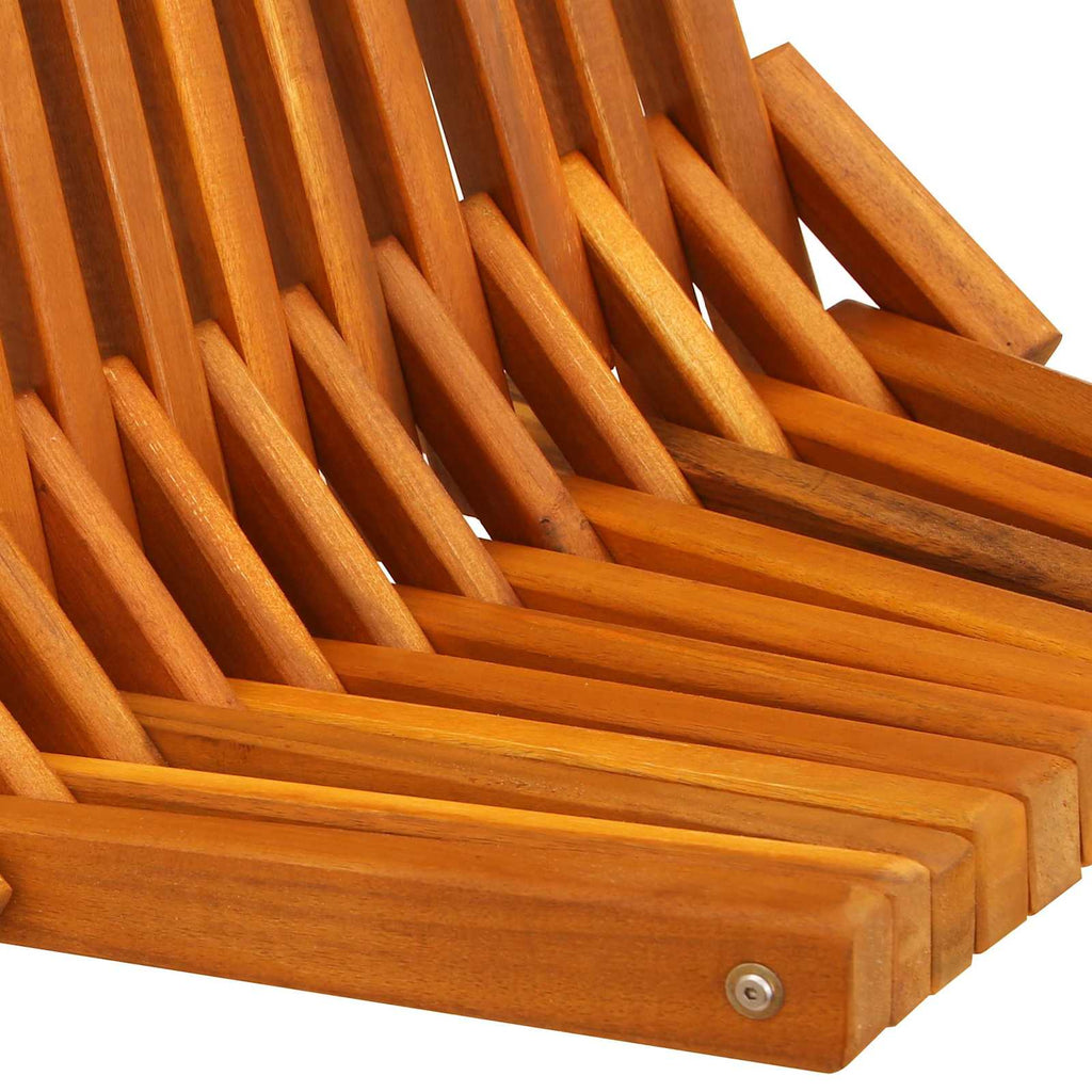 vidaXL Stuhl 2 pcs Braun 69 x 56 x 84 cm Massivholz Akazie
