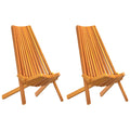 vidaXL Stuhl 2 pcs Braun 69 x 56 x 84 cm Massivholz Akazie