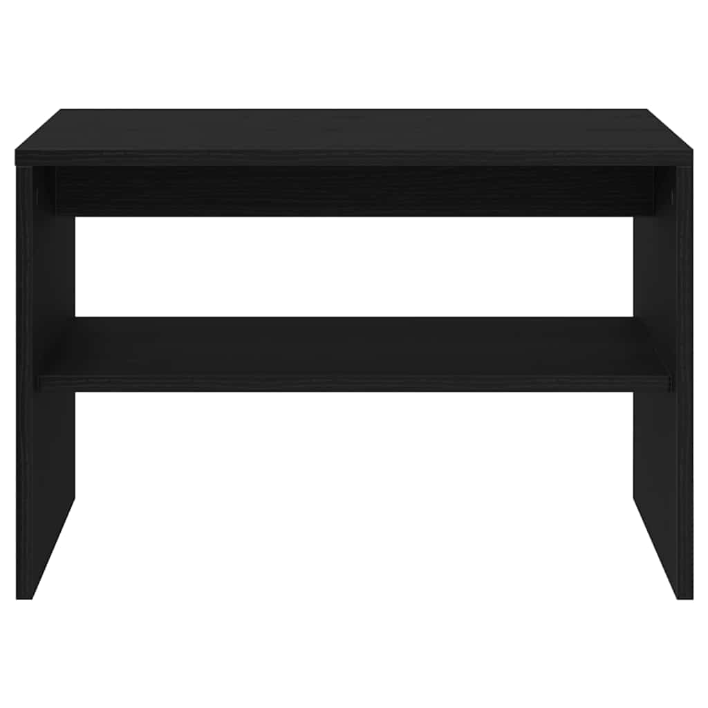 vidaXL TV-Schrank Schwarz Eichen-Optik 60x40x40 cm Holzwerkstoff