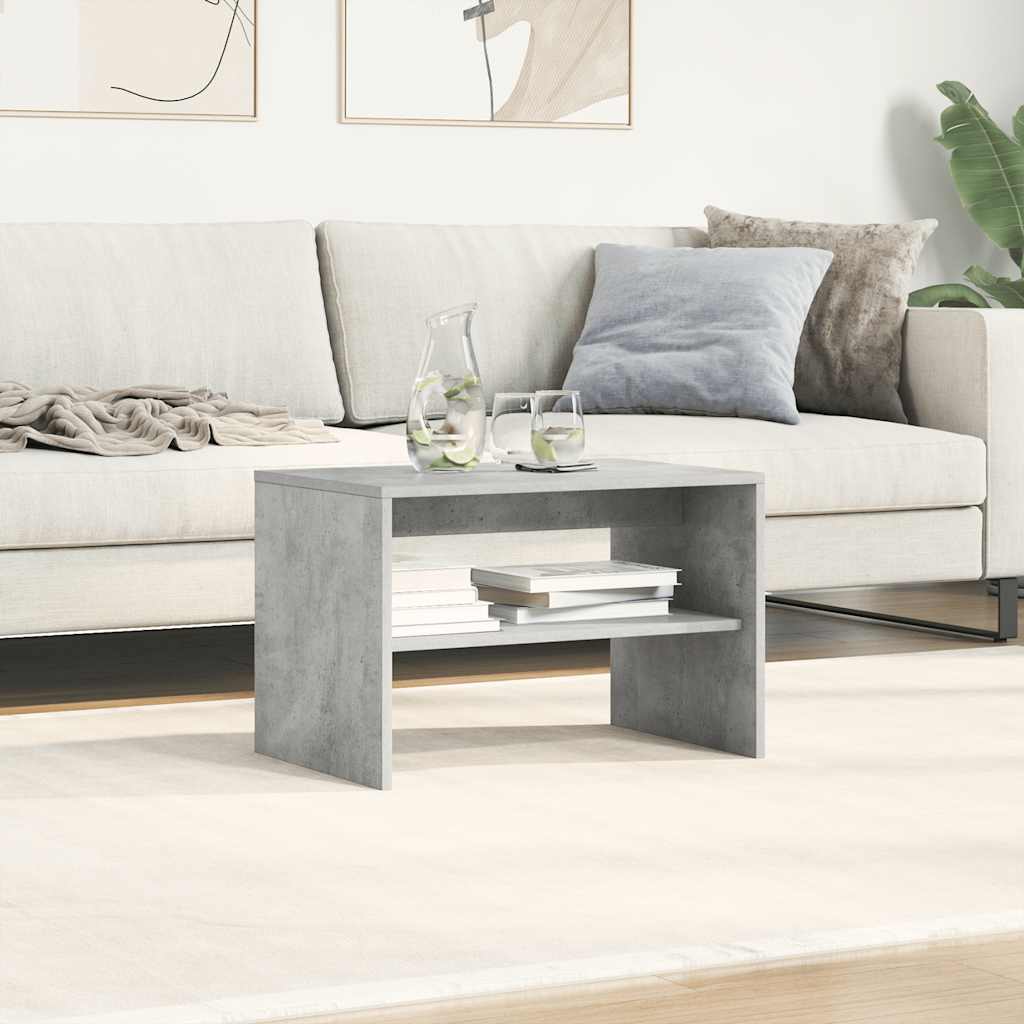 vidaXL TV-Schrank Betongrau 60x40x40 cm Holzwerkstoff