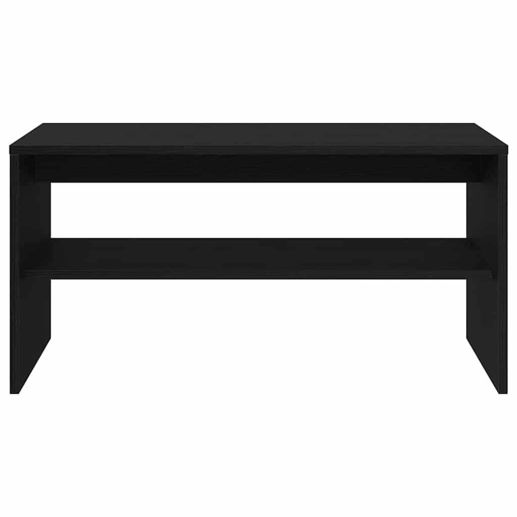 vidaXL TV-Schrank Schwarz Eiche-Optik 80x40x40 cm Holzwerkstoff