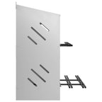 vidaXL Hühner-Nistkasten mit 6 Fächern Verzinktes Silber Metall