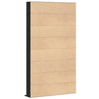 vidaXL CD Regal Schwarz Eichen-Optik 101 x 23 x 177,5 cm Holzwerkstoff