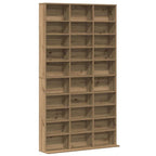vidaXL CD Regal Artisan-Eiche 101 x 23 x 177,5 cm Holzwerkstoff