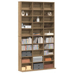 vidaXL CD Regal Artisan-Eiche 101 x 23 x 177,5 cm Holzwerkstoff