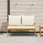 vidaXL Gartenbank Öl-Natur 115 x 65 x 71 cm Massivholz Akazie