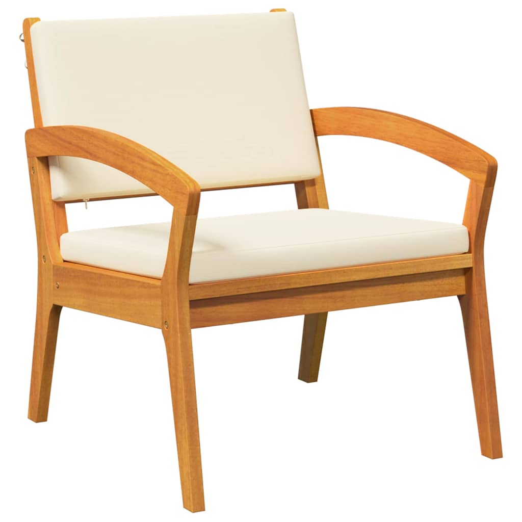 vidaXL Bistrogarnitur mit Kissen 3 pcs Braun Polyester
