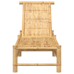 vidaXL Sonnenliege 55x199x30 cm Bambus