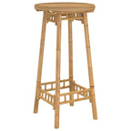 vidaXL 3-tlg. Outdoor-Bar-Set Klappbar Bambus
