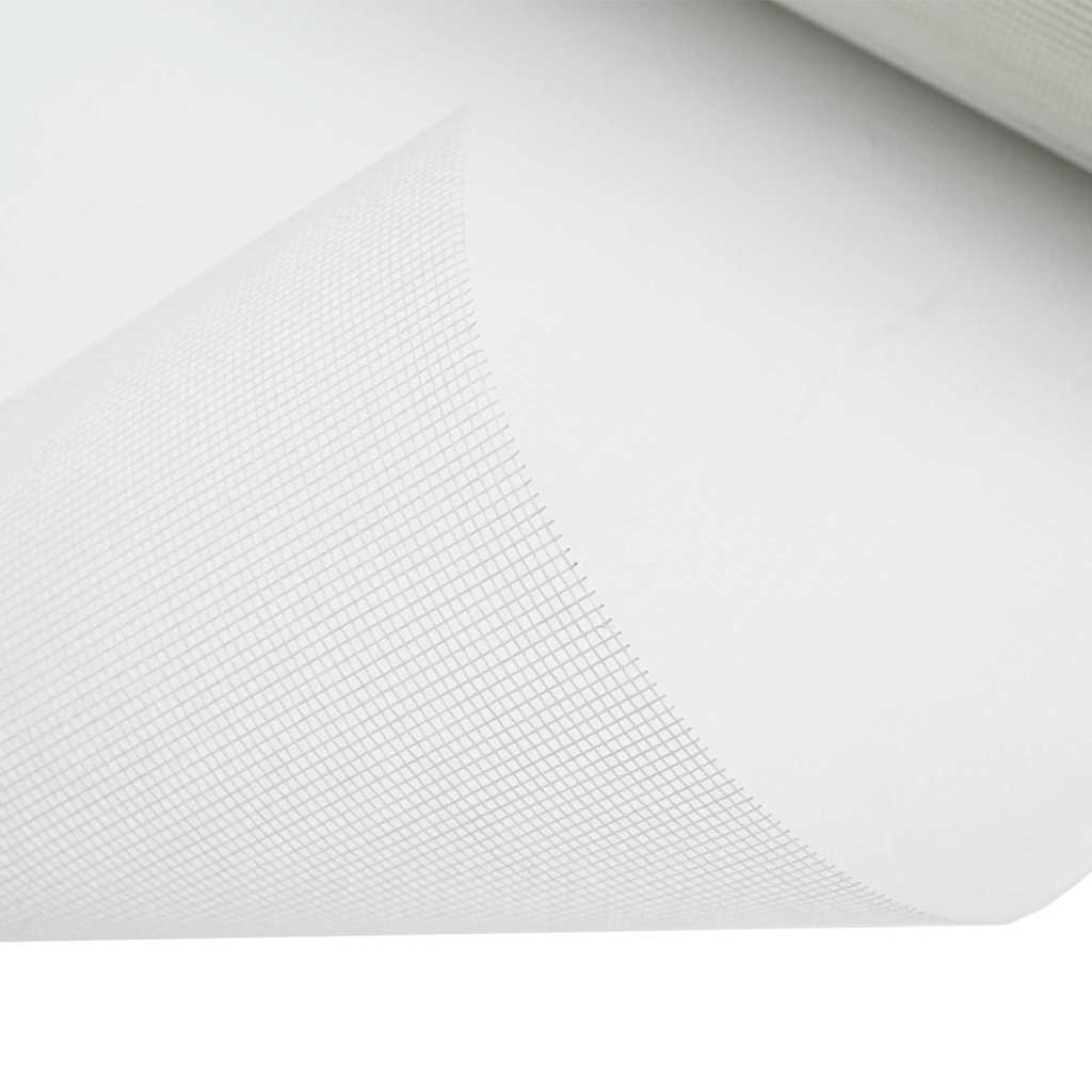 vidaXL Insektenschutzgitter Weiß 60 x 500 cm Glasfaser