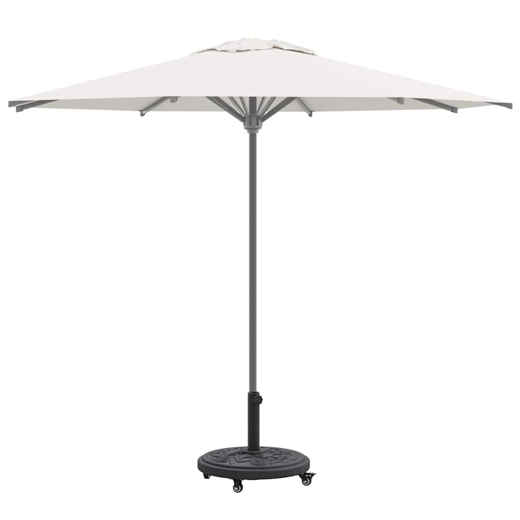 vidaXL Sonnenschirmständer Art Deco Schwarz Ø 45 x 39,5 cm Eisen