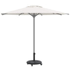 vidaXL Sonnenschirmständer Art Deco Schwarz Ø 45 x 39,5 cm Eisen