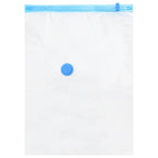 vidaXL Aufbewahrungstaschen 50 pcs Transparent und Blau 70 x 50 cm