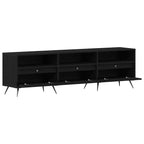 vidaXL TV-Schränk Schwarz Eichen-Optik 150 x 30 x 44,5 cm