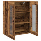 vidaXL Wandschrank Altholz 69,5 x 34 x 90 cm Holzwerkstoff