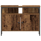 vidaXL Waschbeckenschrank Altholz 80 x 30 x 60 cm Holzwerkstoff