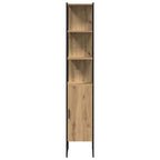vidaXL Badezimmerschrank mit Regal Artisan-Eiche 33 x 33 x 185,5 cm