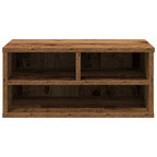 vidaXL Druckerständer Altholz 49 x 40 x 22.5 cm Holzwerkstoff
